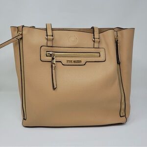 Steve Madden Bterra tote bag in tan/sunnyside